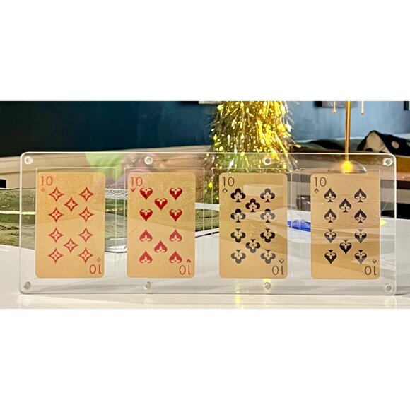 Louis Vuitton Handbags - Louis Vuitton Gold Foiled Damier Playing Cards/Collective Piece - 10's x 4 each